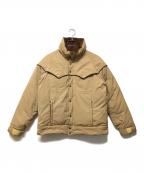 SUGAR CANEシュガーケーン）の古着「ダウンジャケット」｜ベージュ