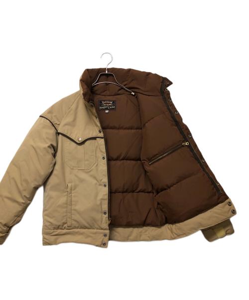 SUGAR CANE（シュガーケーン）SUGAR CANE (シュガーケーン) ダウンジャケット ベージュ サイズ:SIZE Lの古着・服飾アイテム