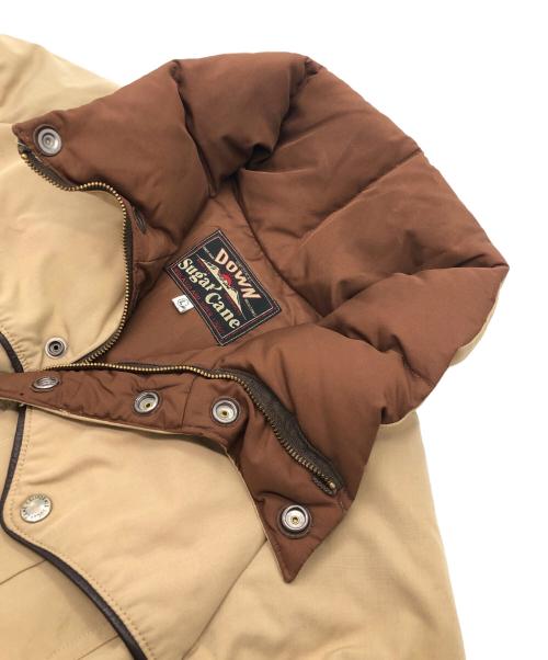 SUGAR CANE（シュガーケーン）SUGAR CANE (シュガーケーン) ダウンジャケット ベージュ サイズ:SIZE Lの古着・服飾アイテム