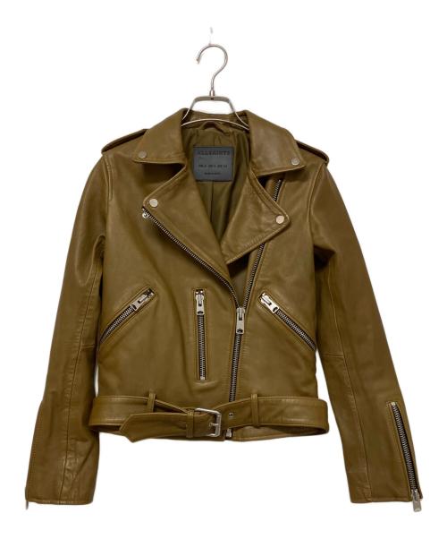 ALL SAINTS（オールセインツ）ALL SAINTS (オールセインツ) BALFERN BIKER ブラウン サイズ:SIZE Sの古着・服飾アイテム