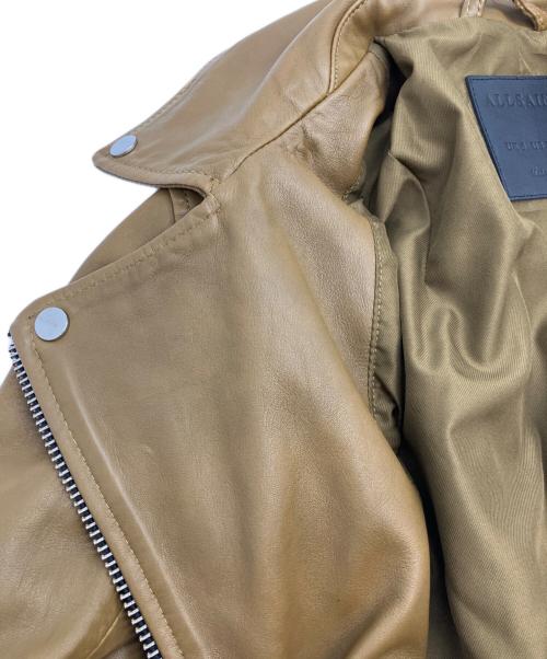 ALL SAINTS（オールセインツ）ALL SAINTS (オールセインツ) BALFERN BIKER ブラウン サイズ:SIZE Sの古着・服飾アイテム
