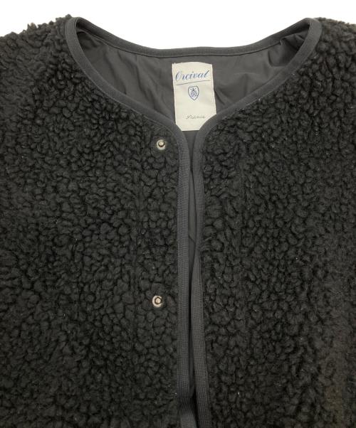 ORCIVAL（オーシバル）ORCIVAL (オーシバル) ボアコート ブラック サイズ:1の古着・服飾アイテム