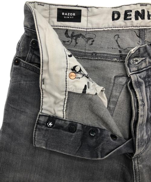 Denham（デンハム）Denham (デンハム) デニムパンツ ブラック サイズ:68.5cm (W27)の古着・服飾アイテム