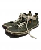 SPINGLE MOVEスピングルムーヴ）の古着「スニーカー」｜グリーン×ホワイト