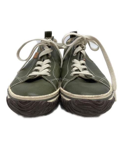 SPINGLE MOVE（スピングルムーヴ）SPINGLE MOVE (スピングルムーヴ) スニーカー グリーン×ホワイト サイズ:SIZE Mの古着・服飾アイテム