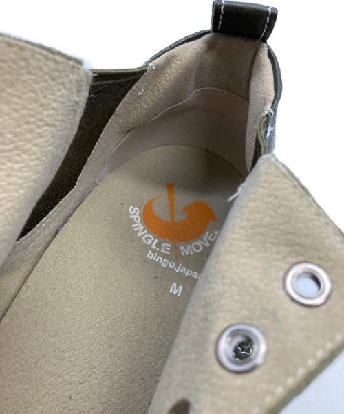 SPINGLE MOVE（スピングルムーヴ）SPINGLE MOVE (スピングルムーヴ) スニーカー グリーン×ホワイト サイズ:SIZE Mの古着・服飾アイテム
