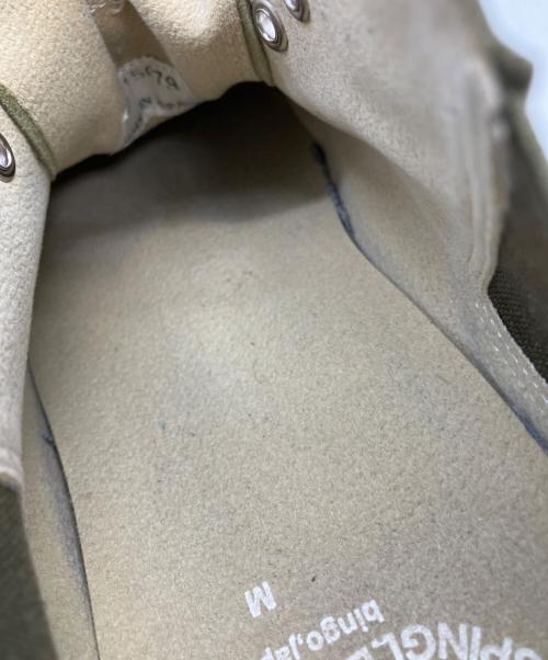 SPINGLE MOVE（スピングルムーヴ）SPINGLE MOVE (スピングルムーヴ) スニーカー グリーン×ホワイト サイズ:SIZE Mの古着・服飾アイテム