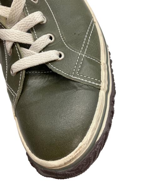 SPINGLE MOVE（スピングルムーヴ）SPINGLE MOVE (スピングルムーヴ) スニーカー グリーン×ホワイト サイズ:SIZE Mの古着・服飾アイテム