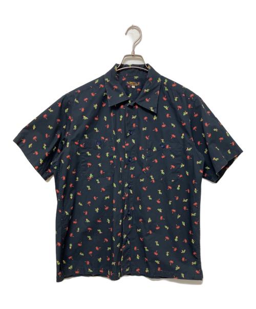 Sun Surf（サンサーフ）Sun Surf (サンサーフ) 半袖シャツ ネイビー サイズ:SIZE Lの古着・服飾アイテム