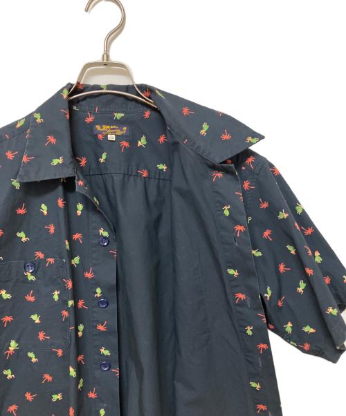 Sun Surf（サンサーフ）Sun Surf (サンサーフ) 半袖シャツ ネイビー サイズ:SIZE Lの古着・服飾アイテム