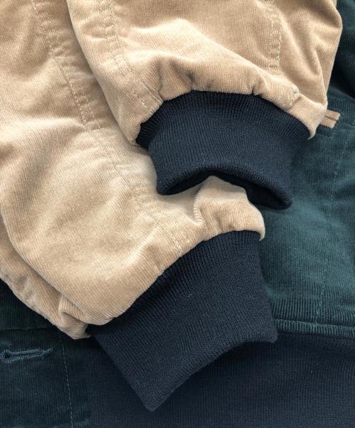 The Stevenson Overall Co.（スティーブンソン オーバーオールズ）The Stevenson Overall Co. (スティーブンソン オーバーオールズ) ブルゾン グリーン×ベージュ サイズ:42の古着・服飾アイテム