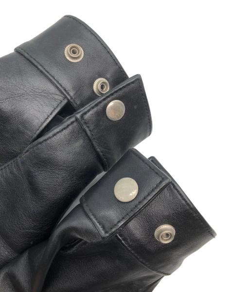 KADOYA（カドヤ）KADOYA (カドヤ) レザージャケット ブラック サイズ:Lの古着・服飾アイテム