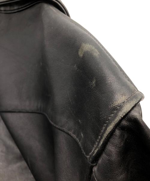 KADOYA（カドヤ）KADOYA (カドヤ) レザージャケット ブラック サイズ:Lの古着・服飾アイテム