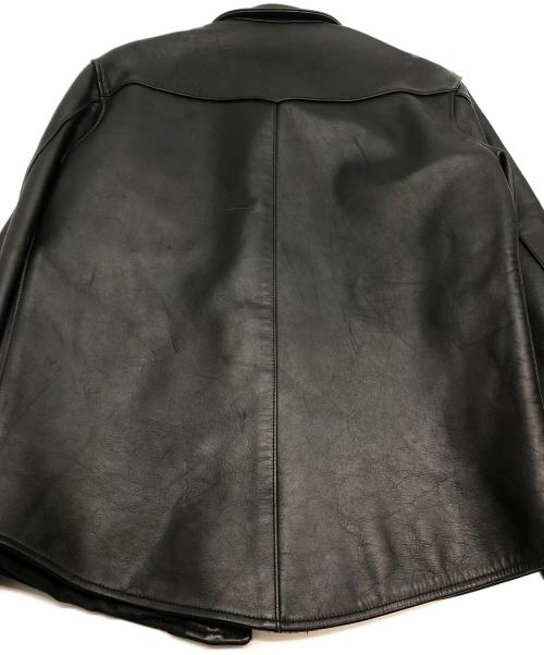 KADOYA（カドヤ）KADOYA (カドヤ) レザージャケット ブラック サイズ:Lの古着・服飾アイテム