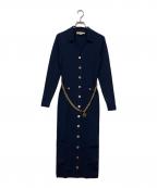 MICHAEL KORSマイケル・コース）の古着「長袖ワンピース」｜ブルー