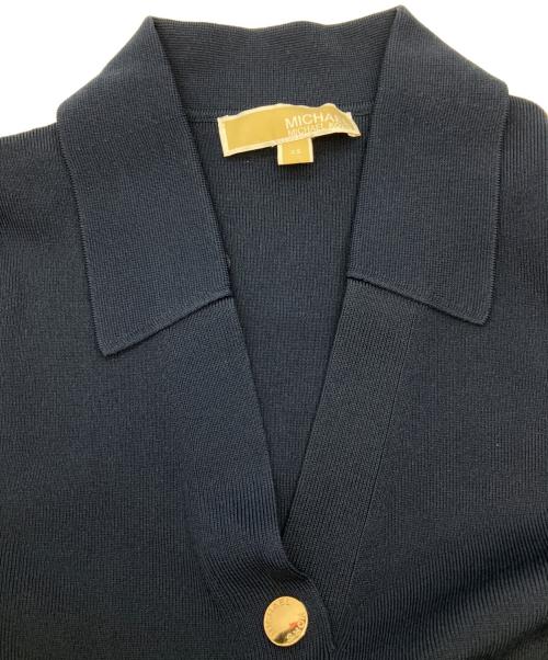 MICHAEL KORS（マイケル・コース）MICHAEL KORS (マイケル・コース) 長袖ワンピース ブルー サイズ:XSの古着・服飾アイテム