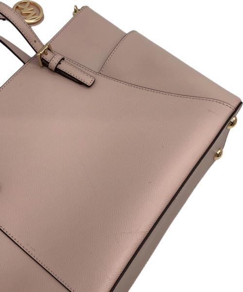 MICHAEL KORS（マイケル・コース）MICHAEL KORS (マイケル・コース) トートバッグ ピンクの古着・服飾アイテム