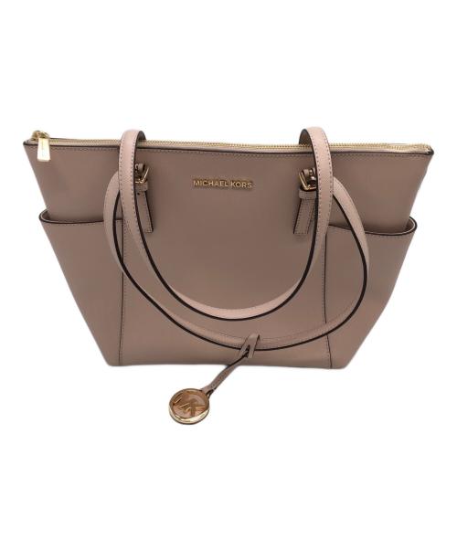 MICHAEL KORS（マイケル・コース）MICHAEL KORS (マイケル・コース) トートバッグ ピンクの古着・服飾アイテム