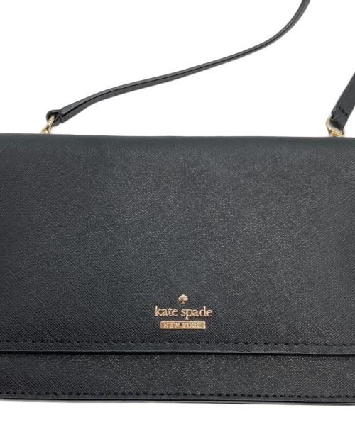 Kate Spade（ケイトスペード）Kate Spade (ケイトスペード) ショルダーポーチ ブラックの古着・服飾アイテム