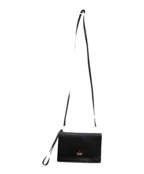 Kate Spade（ケイトスペード）Kate Spade (ケイトスペード) ショルダーポーチ ブラックの古着・服飾アイテム