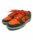 NIKEナイキ）の古着「DUNK LOW RETRO」｜オレンジ×グリーン