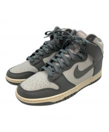 NIKE（ナイキ）の古着「Dunk High Retro SE Vintage "Light Bone and Tumbled Grey"」｜グレー×ホワイト