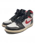 NIKEナイキ）の古着「AIR JORDAN1」｜ブラック×ホワイト