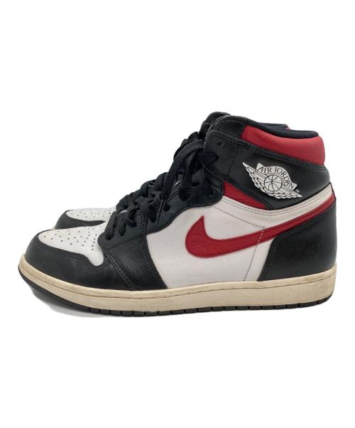NIKE（ナイキ）NIKE (ナイキ) AIR JORDAN1 ブラック×ホワイト サイズ:28.5の古着・服飾アイテム