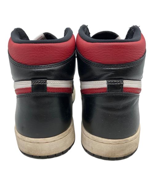 NIKE（ナイキ）NIKE (ナイキ) AIR JORDAN1 ブラック×ホワイト サイズ:28.5の古着・服飾アイテム