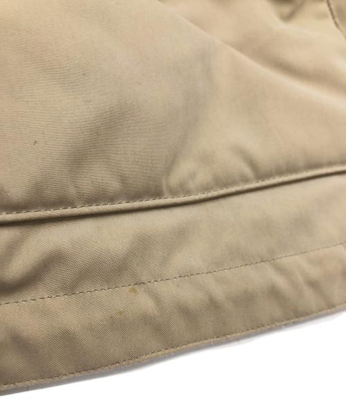 Aquascutum（アクアスキュータム）Aquascutum (アクアスキュータム) ダウンジャケット ベージュ サイズ:SIZE Mの古着・服飾アイテム