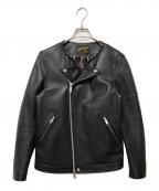 RATTLE TRAPラトルトラップ）の古着「レザージャケット」｜ブラック