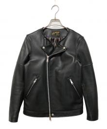 RATTLE TRAP（ラトルトラップ）の古着「レザージャケット」｜ブラック