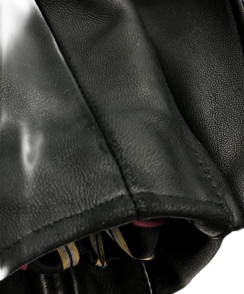 RATTLE TRAP（ラトルトラップ）RATTLE TRAP (ラトルトラップ) レザージャケット ブラック サイズ:SIZE Mの古着・服飾アイテム