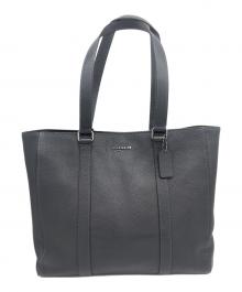 COACH（コーチ）の古着「ダブルハンドルトート」｜ブラック