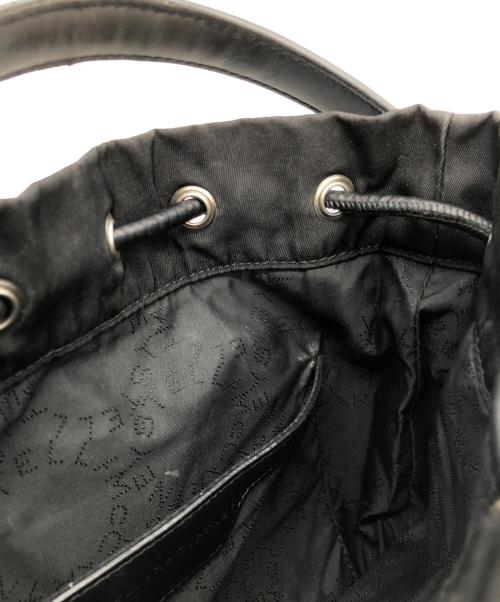 STELLA McCARTNEY（ステラマッカートニー）STELLA McCARTNEY (ステラマッカートニー) 巾着ショルダーバッグ ブラックの古着・服飾アイテム