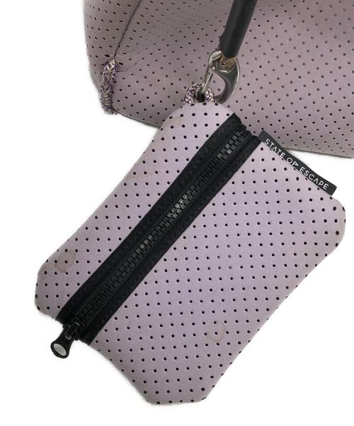 STATE OF ESCAPE（ステイトオブエスケープ）STATE OF ESCAPE (ステイトオブエスケープ) トートバッグ パープルの古着・服飾アイテム