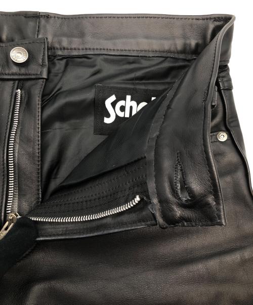 Schott（ショット）Schott (ショット) レザーパンツ ブラック サイズ:SIZE 32の古着・服飾アイテム