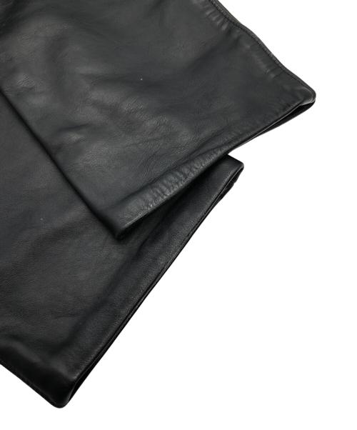 Schott（ショット）Schott (ショット) レザーパンツ ブラック サイズ:SIZE 32の古着・服飾アイテム