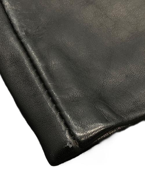 Schott（ショット）Schott (ショット) レザーパンツ ブラック サイズ:SIZE 32の古着・服飾アイテム