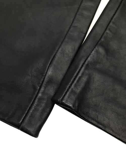 Schott（ショット）Schott (ショット) レザーパンツ ブラック サイズ:SIZE 32の古着・服飾アイテム