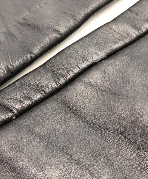 Schott（ショット）Schott (ショット) レザーパンツ ブラック サイズ:SIZE 32の古着・服飾アイテム