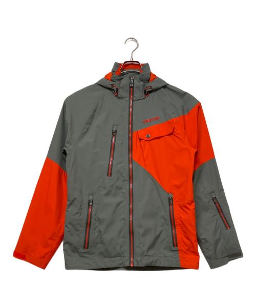 MARMOT（マーモット）Marmot (マーモット) ナイロンジャケット グレー×オレンジ サイズ:S/Pの古着・服飾アイテム