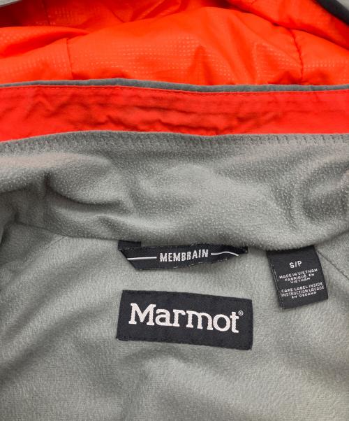 MARMOT（マーモット）Marmot (マーモット) ナイロンジャケット グレー×オレンジ サイズ:S/Pの古着・服飾アイテム