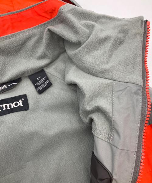 MARMOT（マーモット）Marmot (マーモット) ナイロンジャケット グレー×オレンジ サイズ:S/Pの古着・服飾アイテム