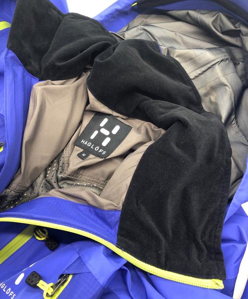 HAGLOFS（ホグロフス）HAGLOFS (ホグロフス) マウンテンパーカー ブルー サイズ:SIZE Mの古着・服飾アイテム