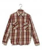 THE REAL McCOY'Sザ・リアルマッコイズ）の古着「長袖シャツ」｜レッド×ベージュ
