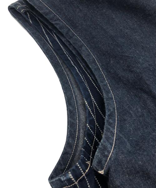 SUGAR CANE（シュガーケーン）SUGAR CANE (シュガーケーン) ジレ インディゴ サイズ:36の古着・服飾アイテム