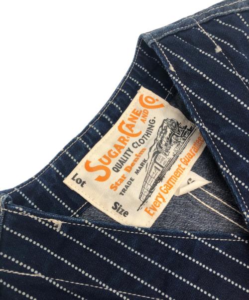 SUGAR CANE（シュガーケーン）SUGAR CANE (シュガーケーン) ジレ インディゴ サイズ:36の古着・服飾アイテム