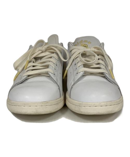 adidas（アディダス）adidas (アディダス) STANSMITH ホワイト×イエロー サイズ:27の古着・服飾アイテム