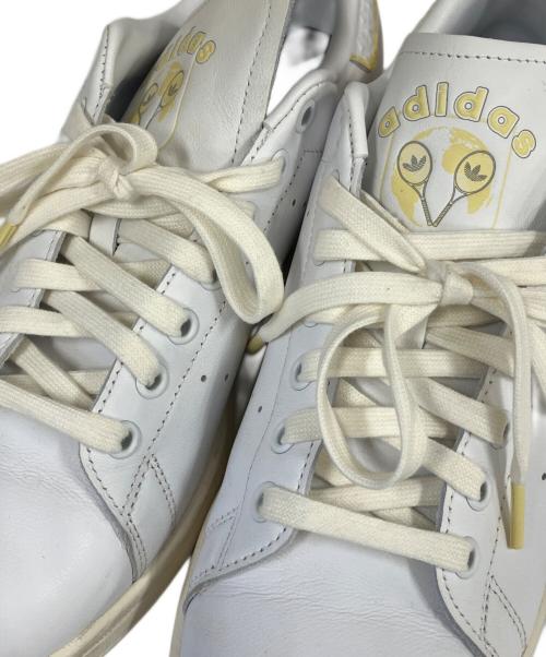 adidas（アディダス）adidas (アディダス) STANSMITH ホワイト×イエロー サイズ:27の古着・服飾アイテム